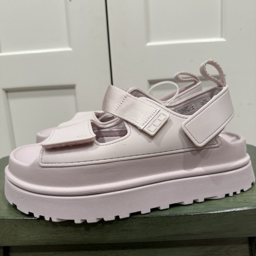New Ugg GoldenGlow Sandal Light Pink Size 9 1152685